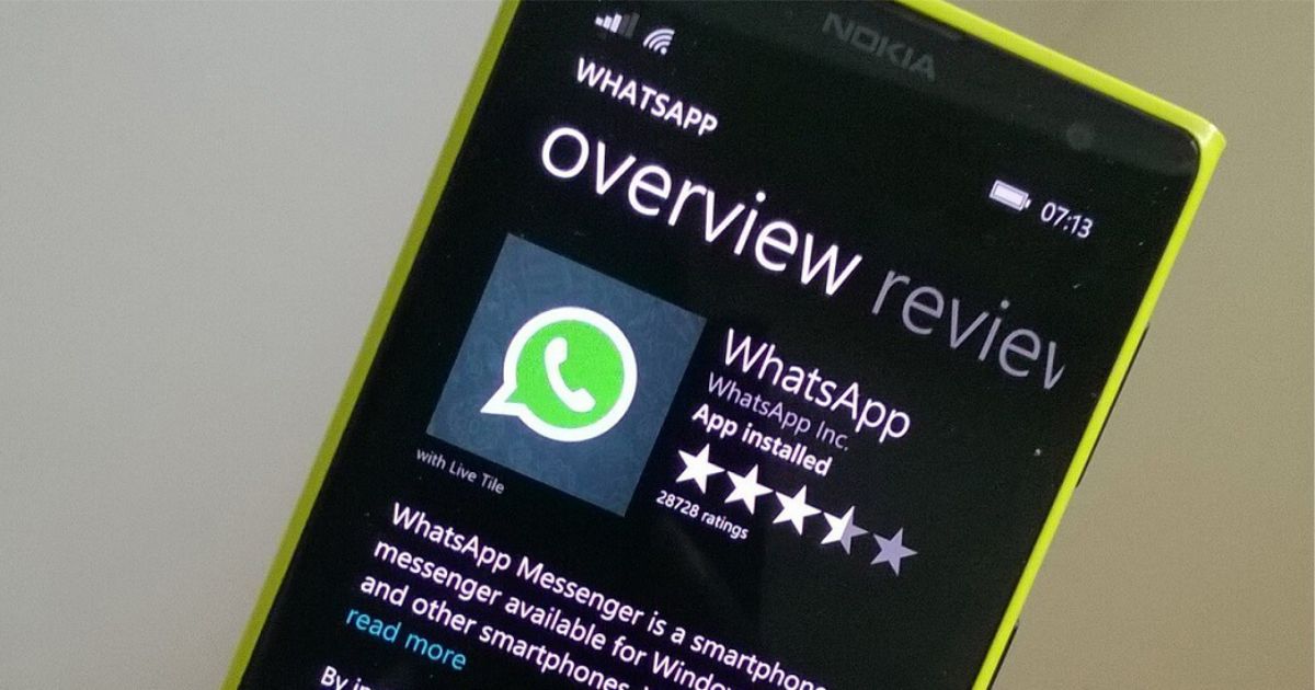Download Whatsapp For My Windows Mobile